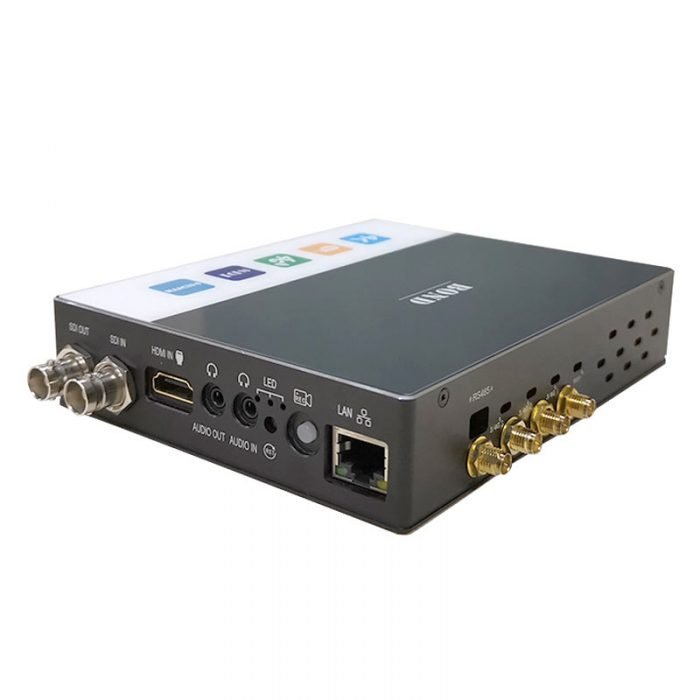 4G aggregation H.265 H.264 SDI Video Encoder IPTV Live Streaming support SRT RTMP RTMPE and Facebook YouTube WOWZA - Image 4
