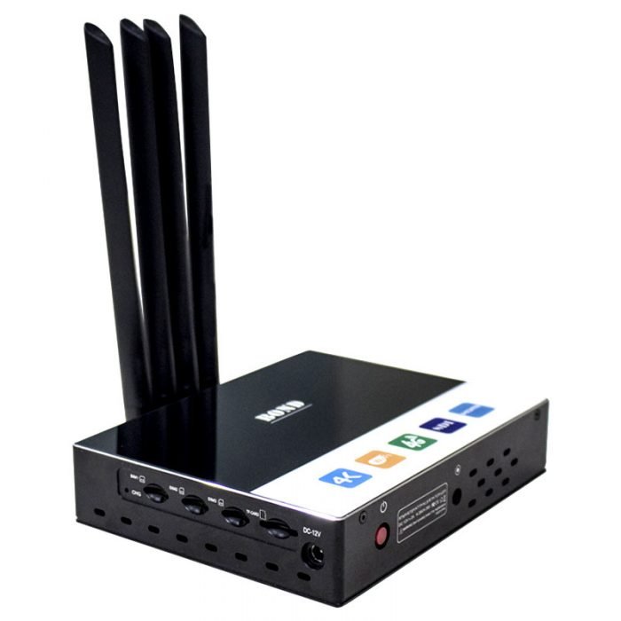4G aggregation H.265 H.264 SDI Video Encoder IPTV Live Streaming support SRT RTMP RTMPE and Facebook YouTube WOWZA