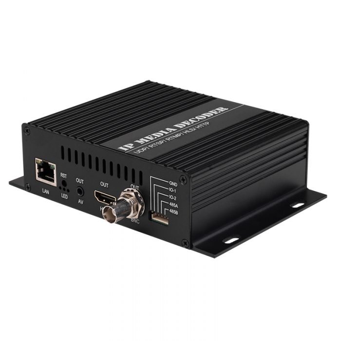 Hevc h265 video hardware decoder H9110D IPTV solution high efficiency video decoding best hardware media player