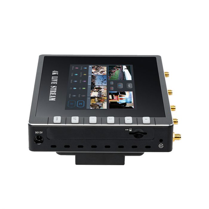 4G LTE Bonding Encoder for Live Streaming  RTMPE Facebook YouTube live streaming 4G bonded SDI HEVC codec - Image 4