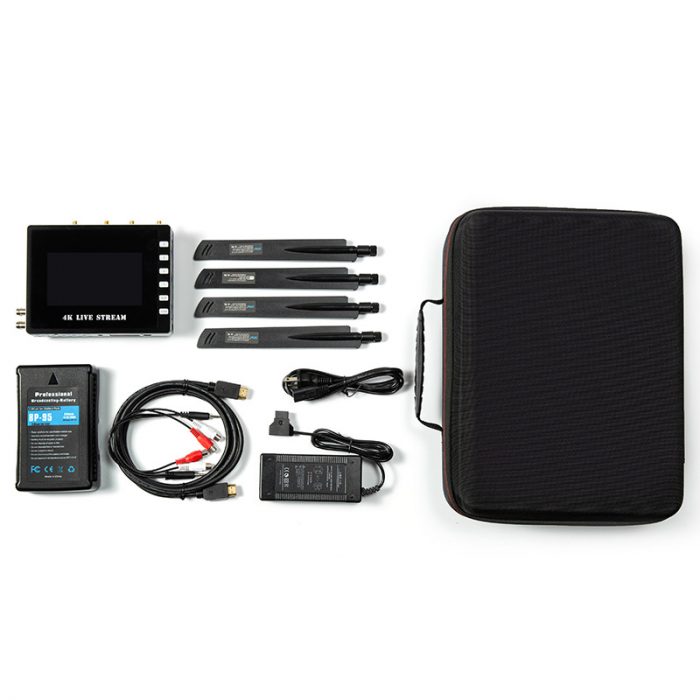 4G LTE Bonding Encoder for Live Streaming  RTMPE Facebook YouTube live streaming 4G bonded SDI HEVC codec - Image 5
