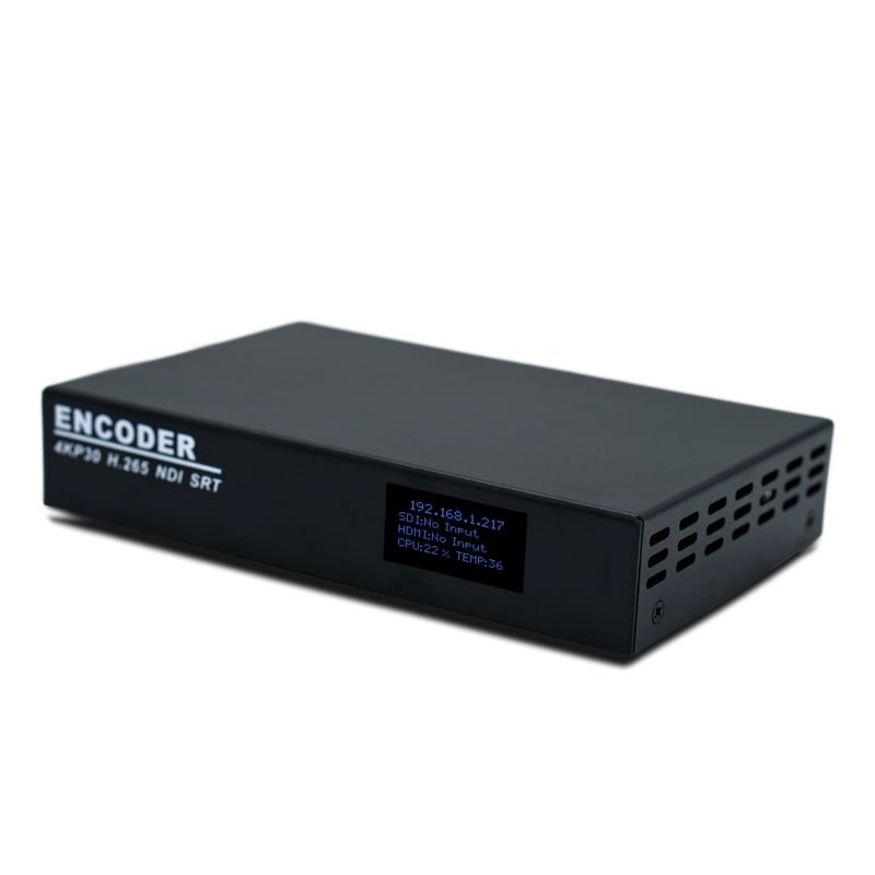 WayPonDEV Enlace Pi ENC1-V3 4K NDI HDMI codificador decodificador  decodificador, soporte SRT/RTMP/RTSP/HTTP/ONVIF/HLS transmisión,  codificador de