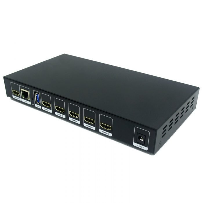 4K NDI encoder ENC5 5 Channel srt hardware encoder Live Transcoder integrates SRT protocol - Image 4