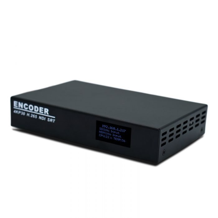 Video codec hardware ENC1 Plus sdi input transcoder streaming 4K ndi srt decoder