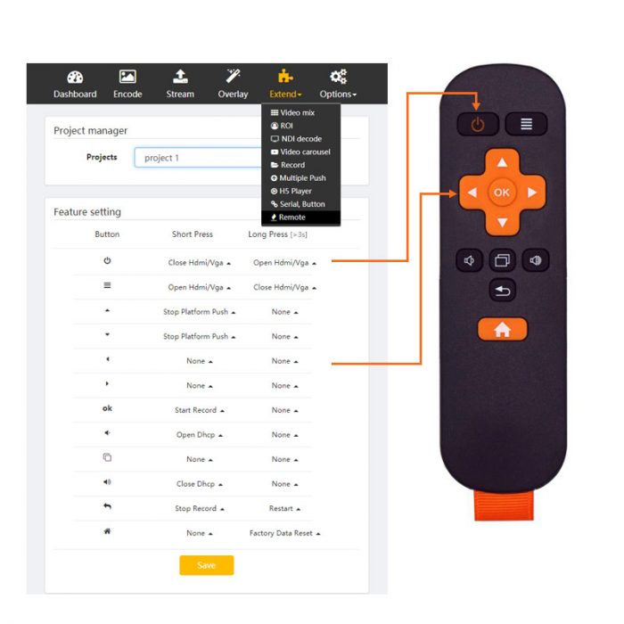 Video encoder remote control ENC1-V2 srt live video streams codec - Image 5