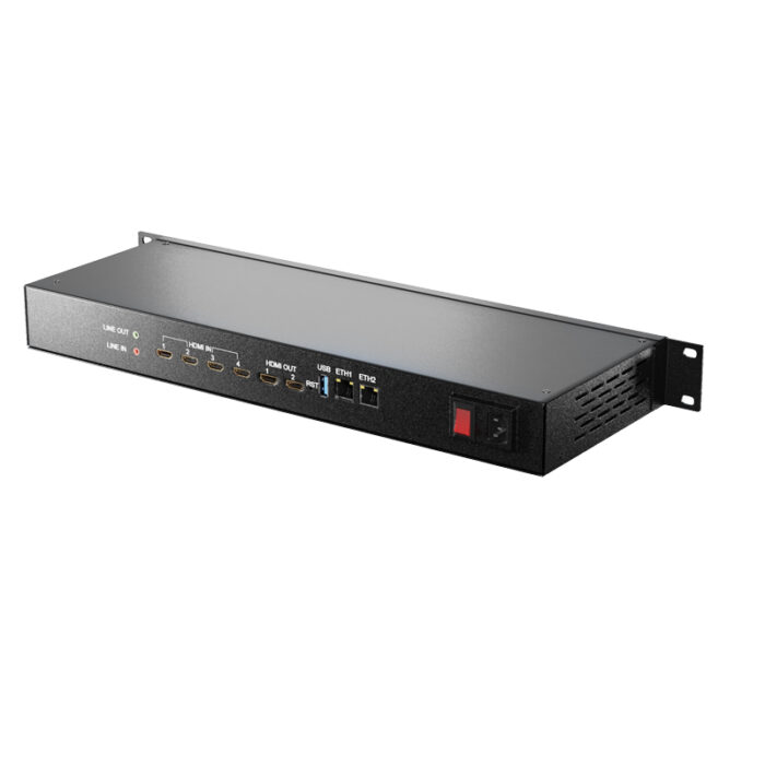 4K HEVC video codec ENC4 IPTV head 4 channel srt live stream server - Image 3