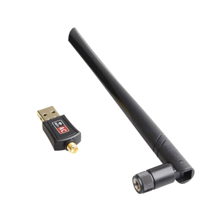USB Wireless Adapter 600Mbps Realtek RTL8811CU Chipset Mini Type Dual Band 11AC WiFi Dongle IEEE 802.11 a b g n ac for Laptop Desktop IPTV USB 3.0 Network Adapter Support Windows 10 Mac Linux - Image 2