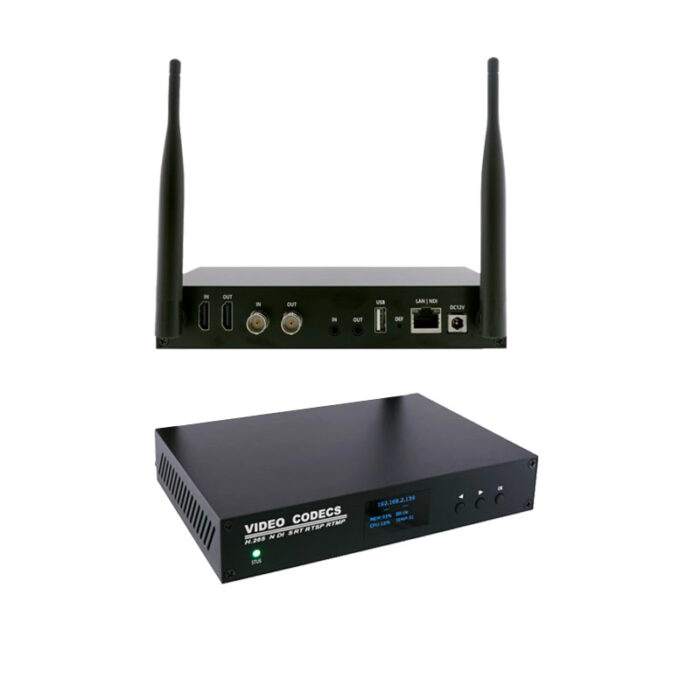 SDI Video codec ENC1 Plus2 sdi output decoder or srt NDI live file broadcasting