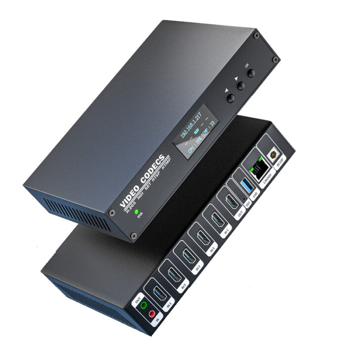 5CH UHD/4K 60Hz HEVC H.265 & H.264 HD HDMI Video Encoder ENC5-V2