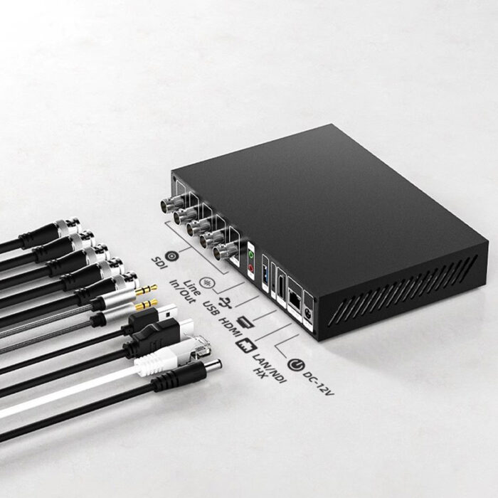 Broadcast live streams H.265 H.264 SDI 4ch HD Video Encoder ENC4SP - Image 5
