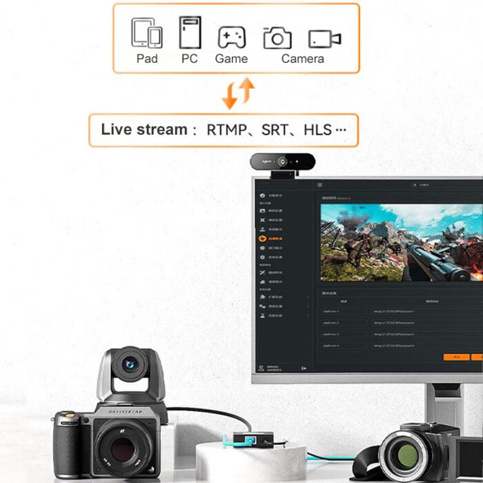 1080P60fps video audio encoder for MiniENC hevc hdmi video compressor 1080P best mini video converter - Image 4
