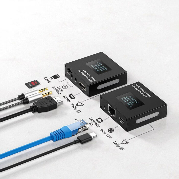 1080P60fps video audio encoder for MiniENC hevc hdmi video compressor 1080P best mini video converter - Image 5