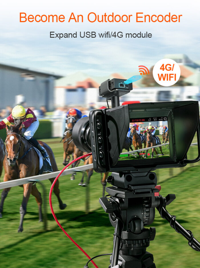 NDI HX HEVC codec for ENC1 1080P 60fps srt live video streaming encoder - Image 5