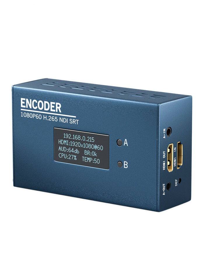 1080P HD h 265 video codec for ENC1 hevc hdmi video encoder and decoder 1080P 60fps best mini box video compressor