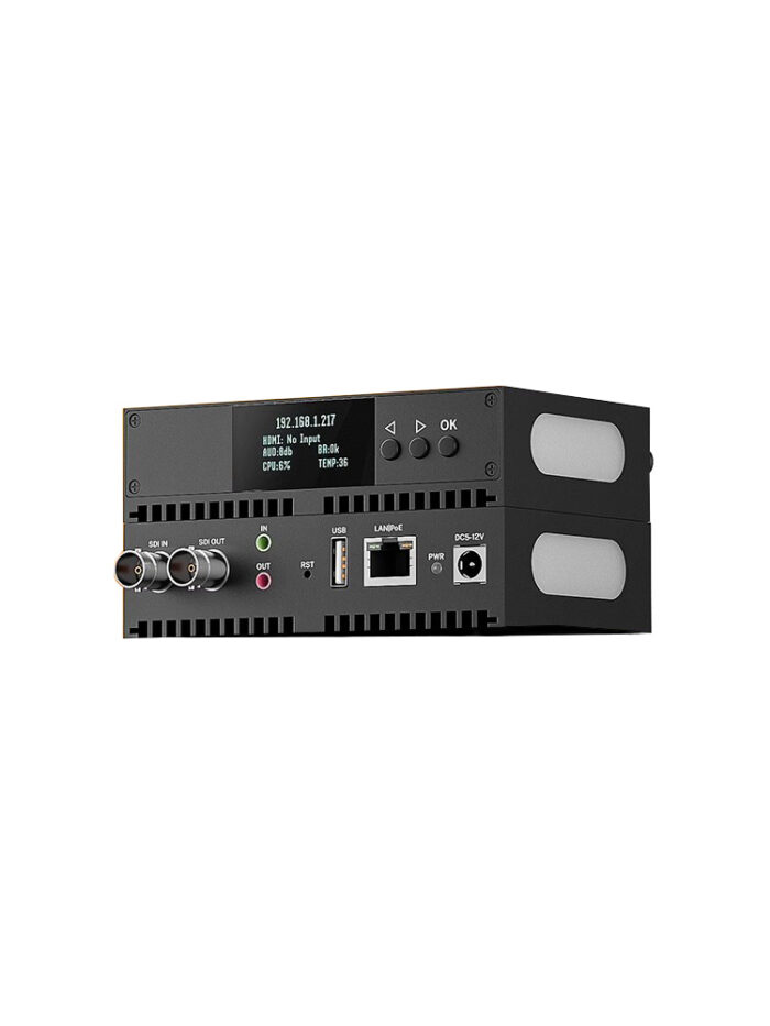 3G SDI 1080p50/60 Streaming Video Server Encoder and decoder the tally signal light