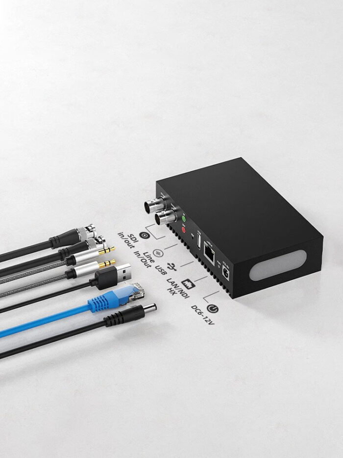 3G SDI 1080p50/60 Streaming Video Server Encoder and decoder the tally signal light - Image 3