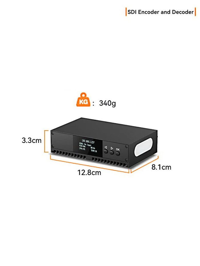 3G SDI 1080p50/60 Streaming Video Server Encoder and decoder the tally signal light - Image 7