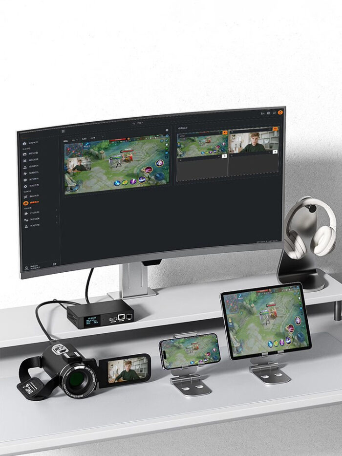 4K Hardware Video Encoder with POE & Fiber Ports – Professional H.265/H.264 Encoding, Ultra-Low Latency for Live Streaming & IP Surveillance Systems - Image 3