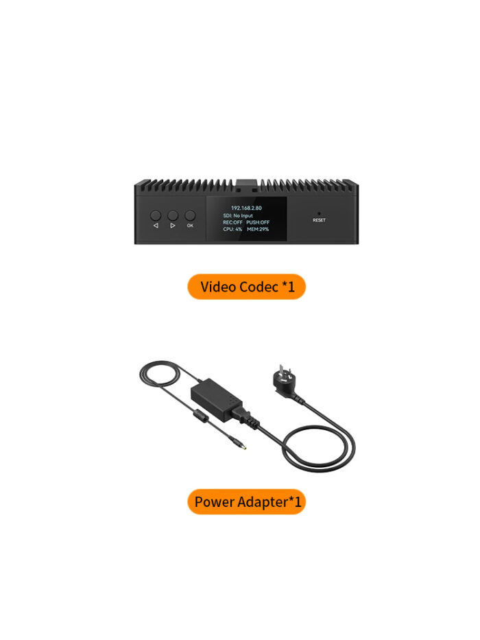 ENCS1Pro Broadcast 4K60fps 12G-SDI Codec Box | H.265 SRT Streaming - Image 7